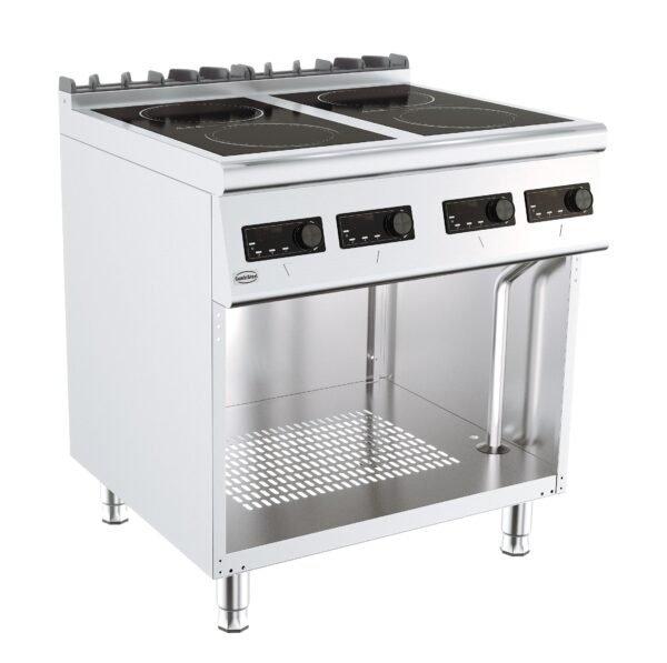BASE 700 CUISINIÈRE AVEC PLAQUE À INDUCTION ELECTRIQUE 4 PL.